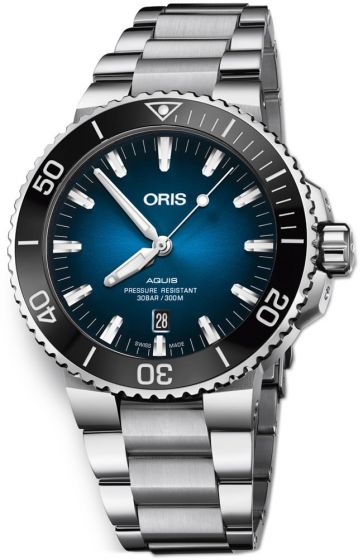 Swiss Luxury Replica ORIS AQUIS CLIPPERTON LIMITED EDITION ON BRACELET watch 01 733 7730 4185-Set MB